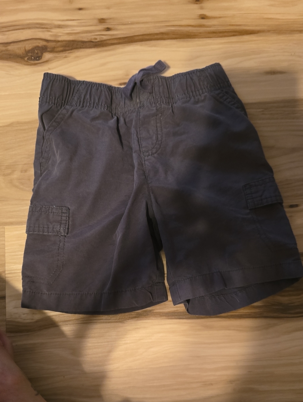 jumping beans 3T Boys Charcoal Gray Elastic Waist Cargo Shorts